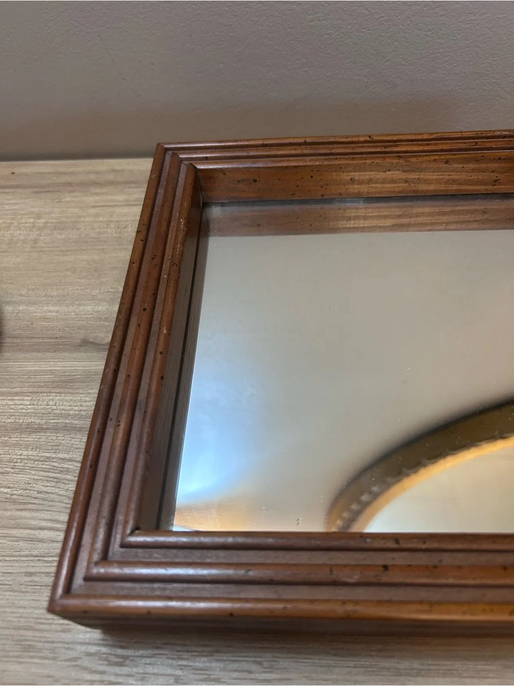 Vintage square wall